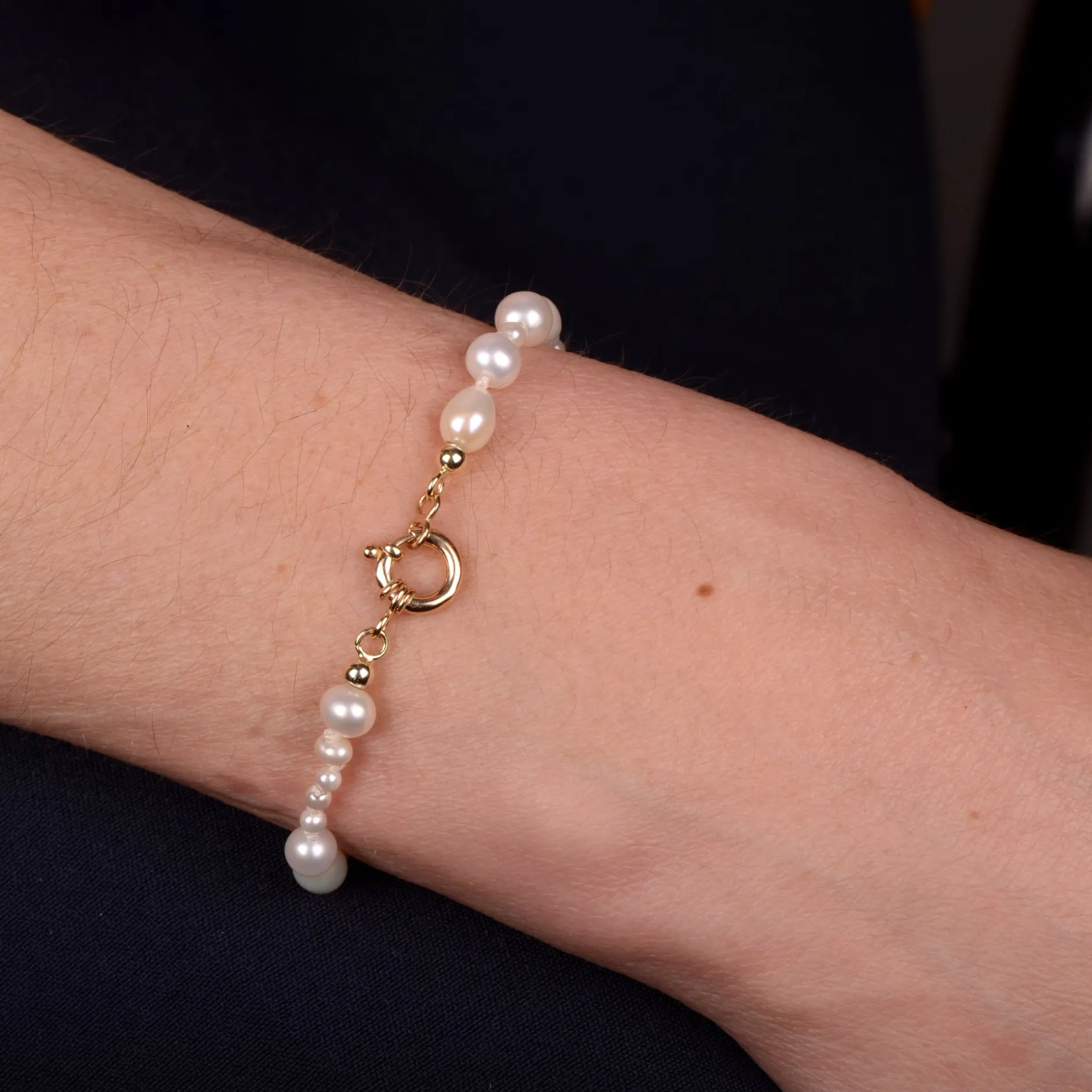 Armband 14k golden sea