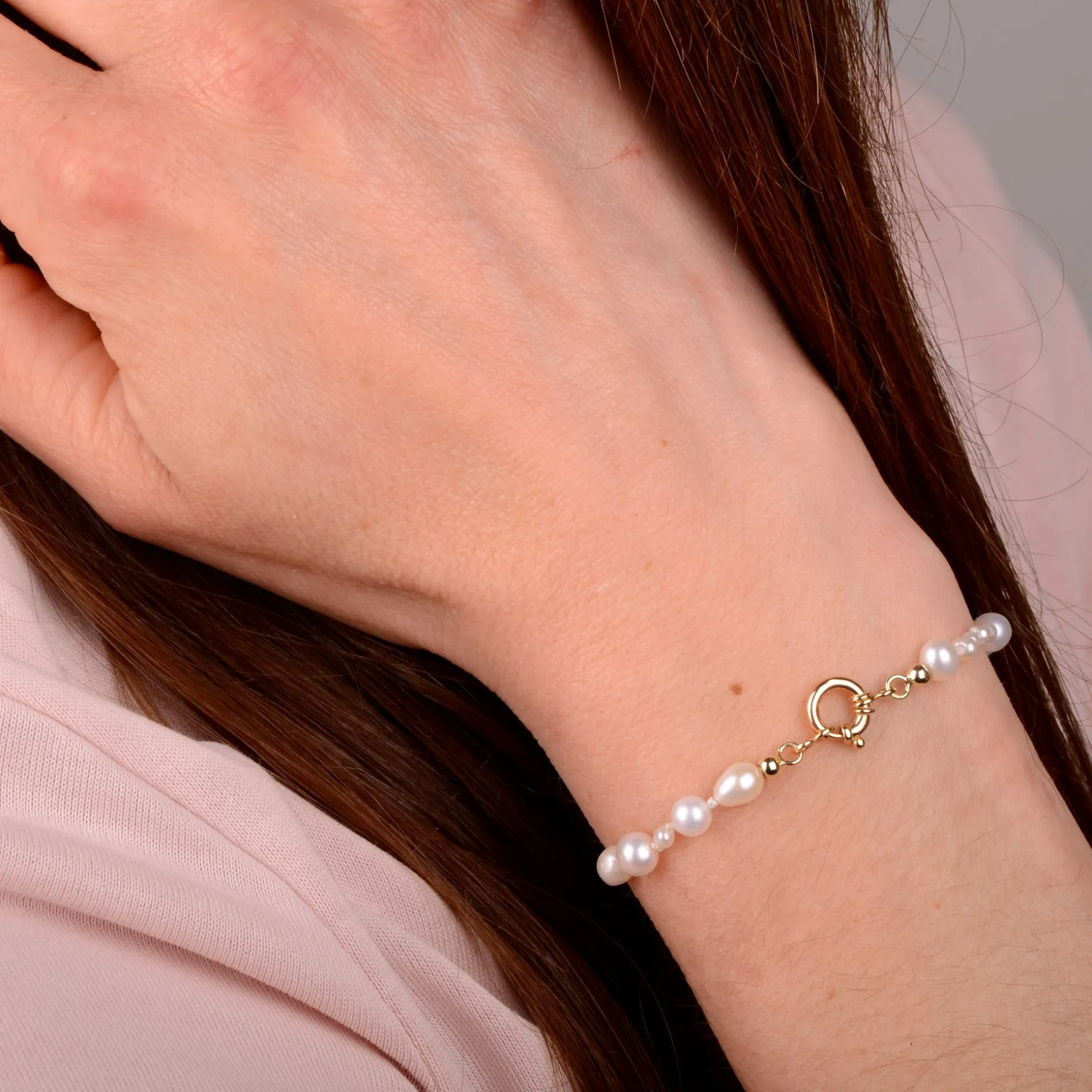 Armband 14k golden sea