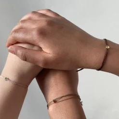 Armband love knot ❤ hart onder de riem