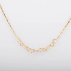 B2B Ketting heart on fire