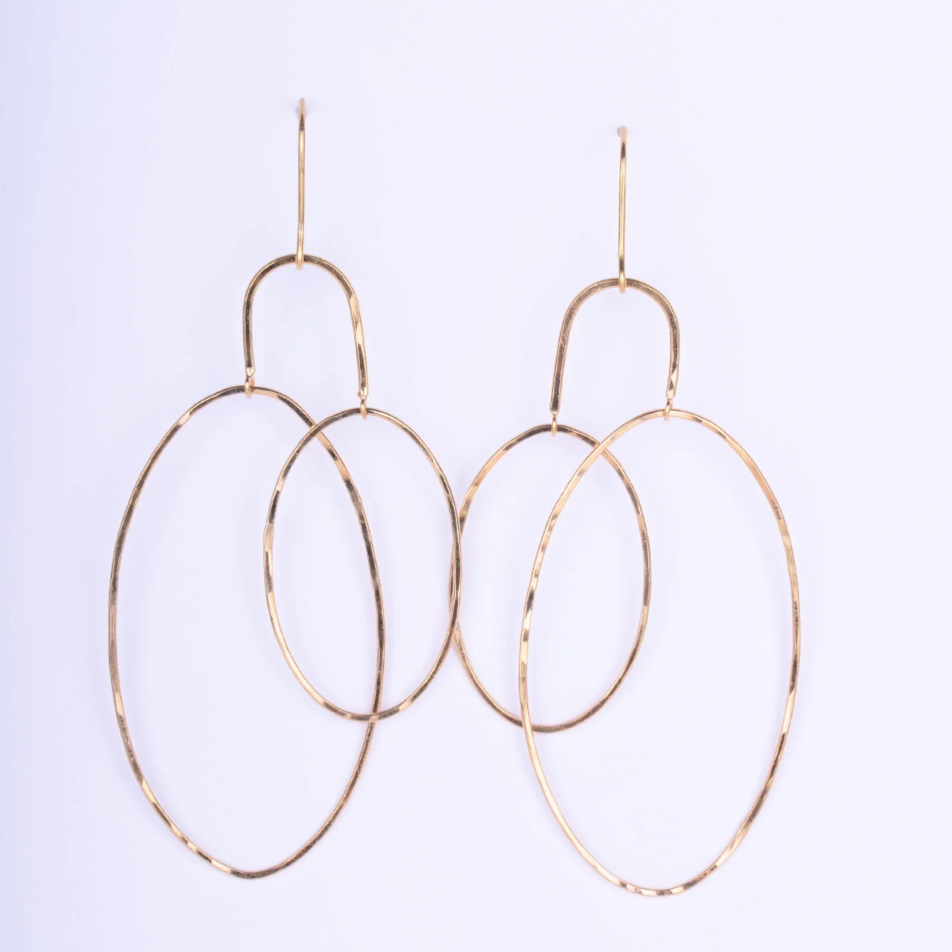 B2B Oorbellen double bubble