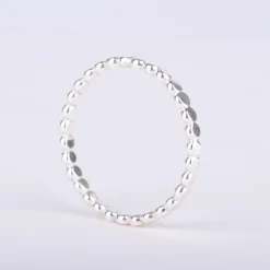 B2B Ring flat pearl