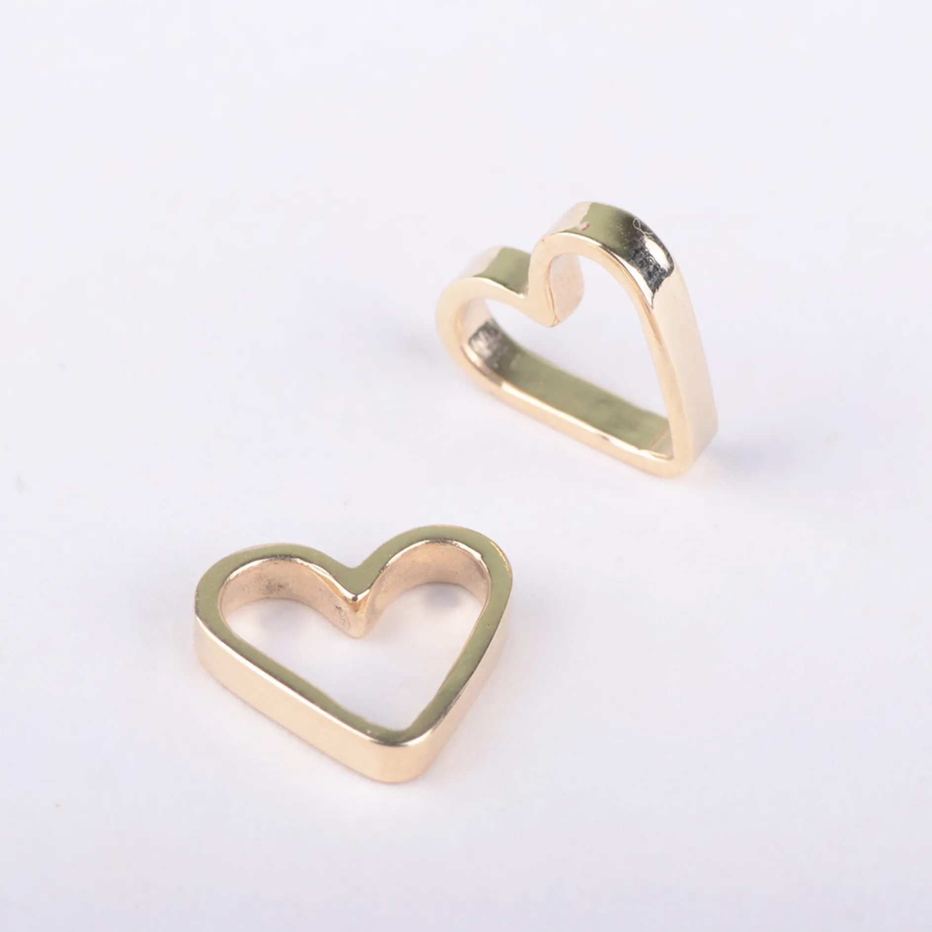 Hanger 14k big heart