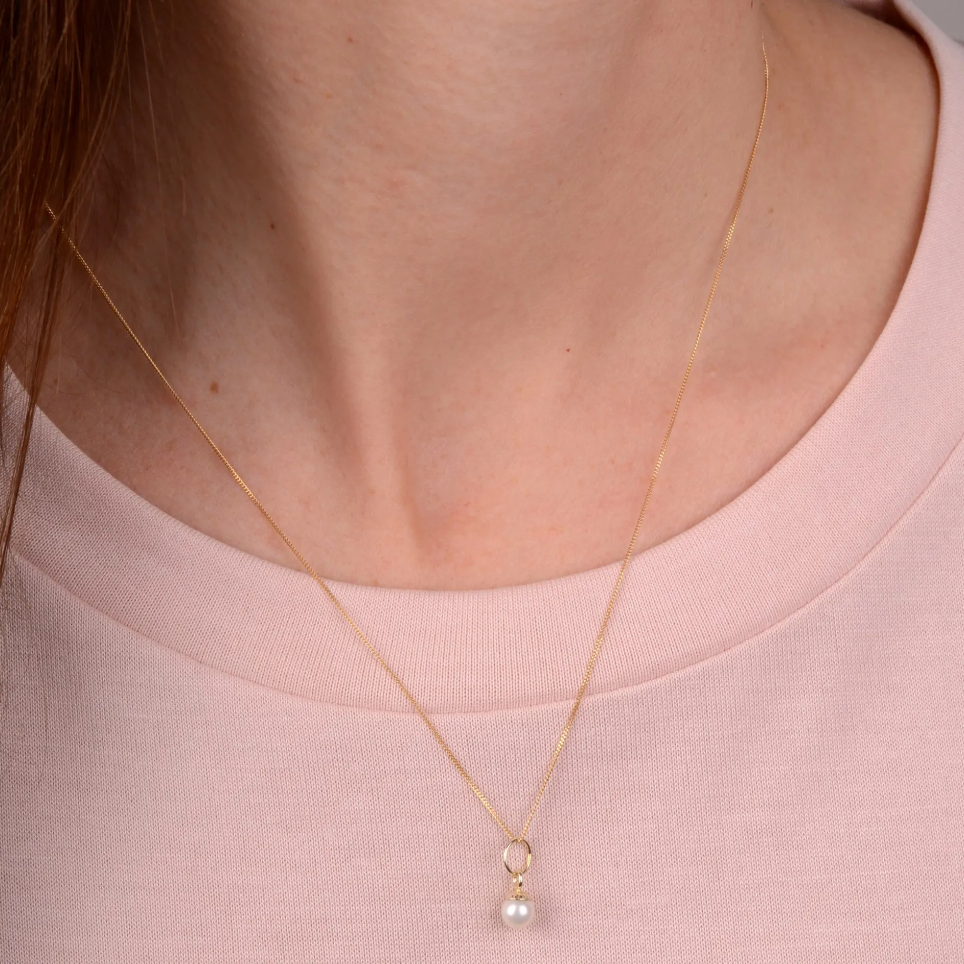 Hanger 14k pearl