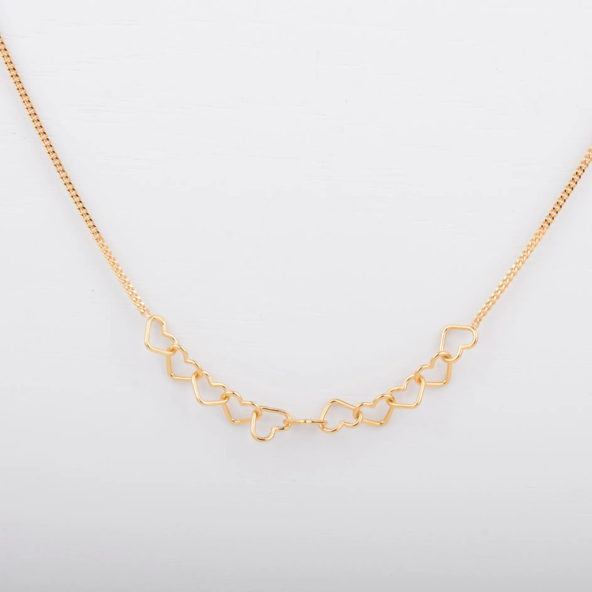 Ketting heart on fire