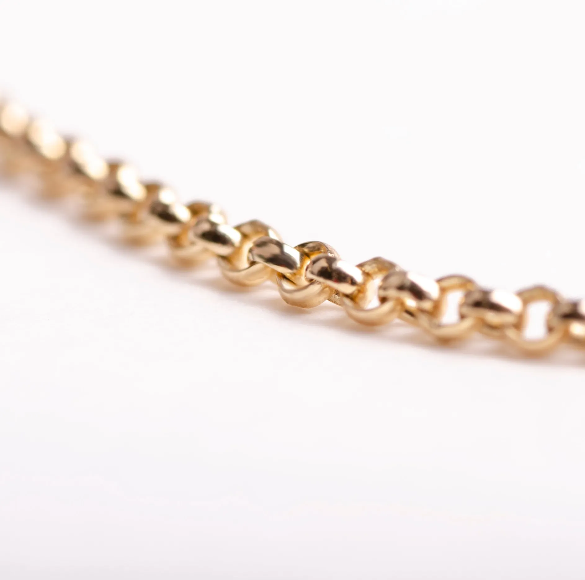 Ketting 14k jasseron