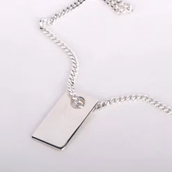 Ketting pendant rectangle