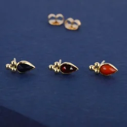 Oorbel 14k amour