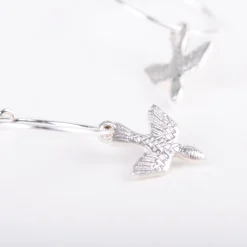 Oorbellen bird hoop