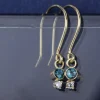 Oorbellen 14k Bouquet 'Een winters wonder'