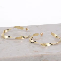 Oorbellen 14k garland hoop