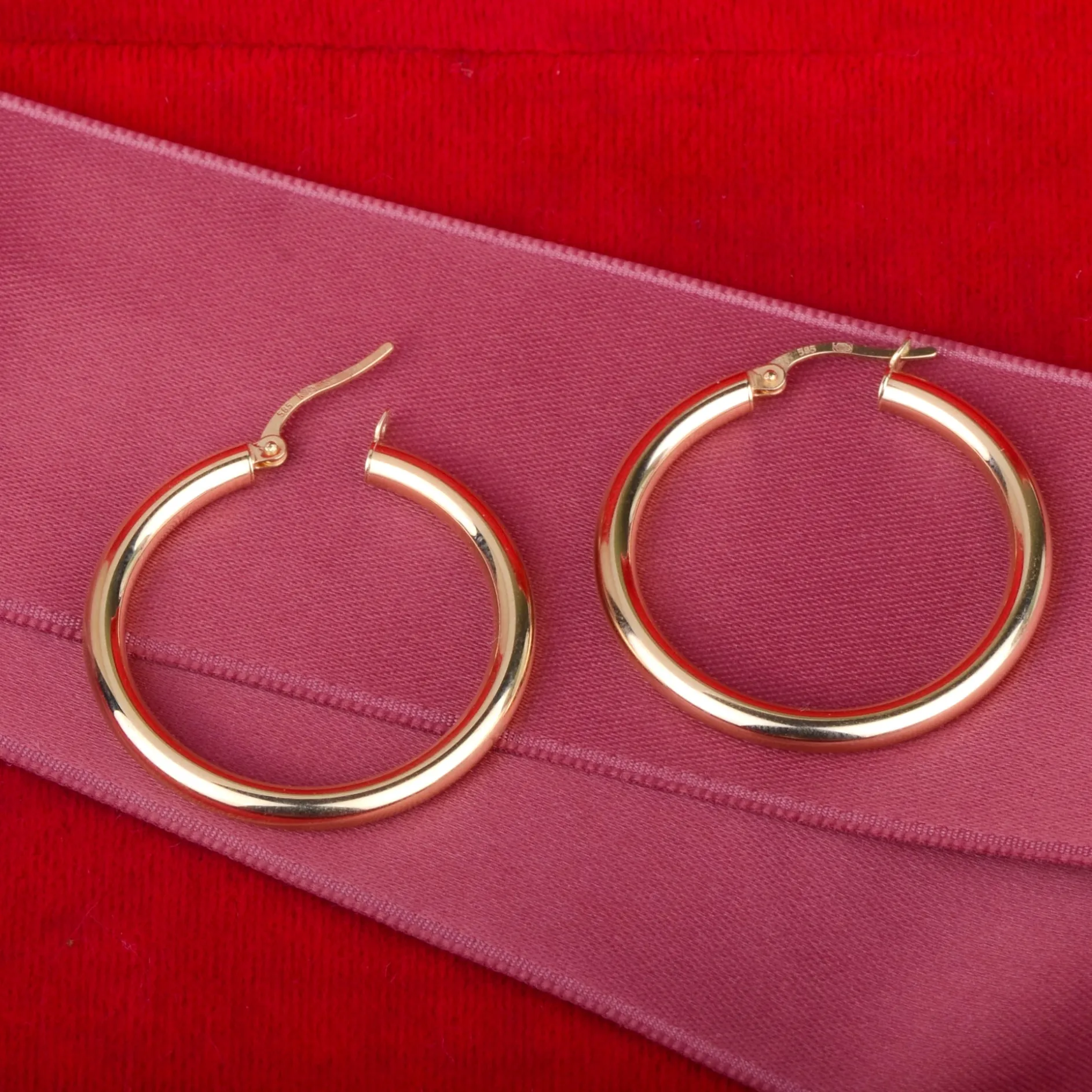 Oorbellen 14k notre dame