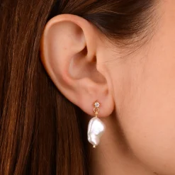 Oorbellen 14k sea princess