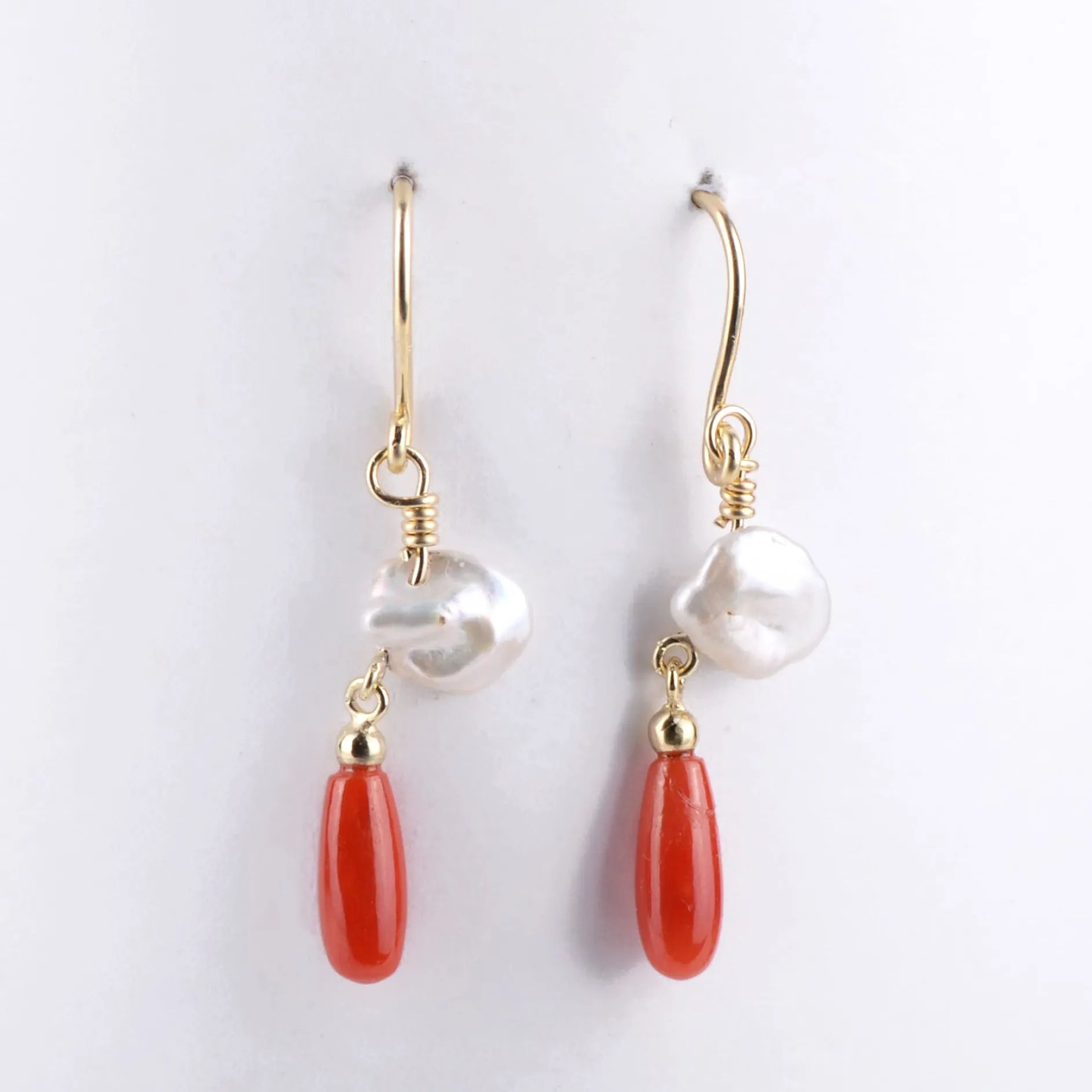 Oorbellen 14k sea treasure