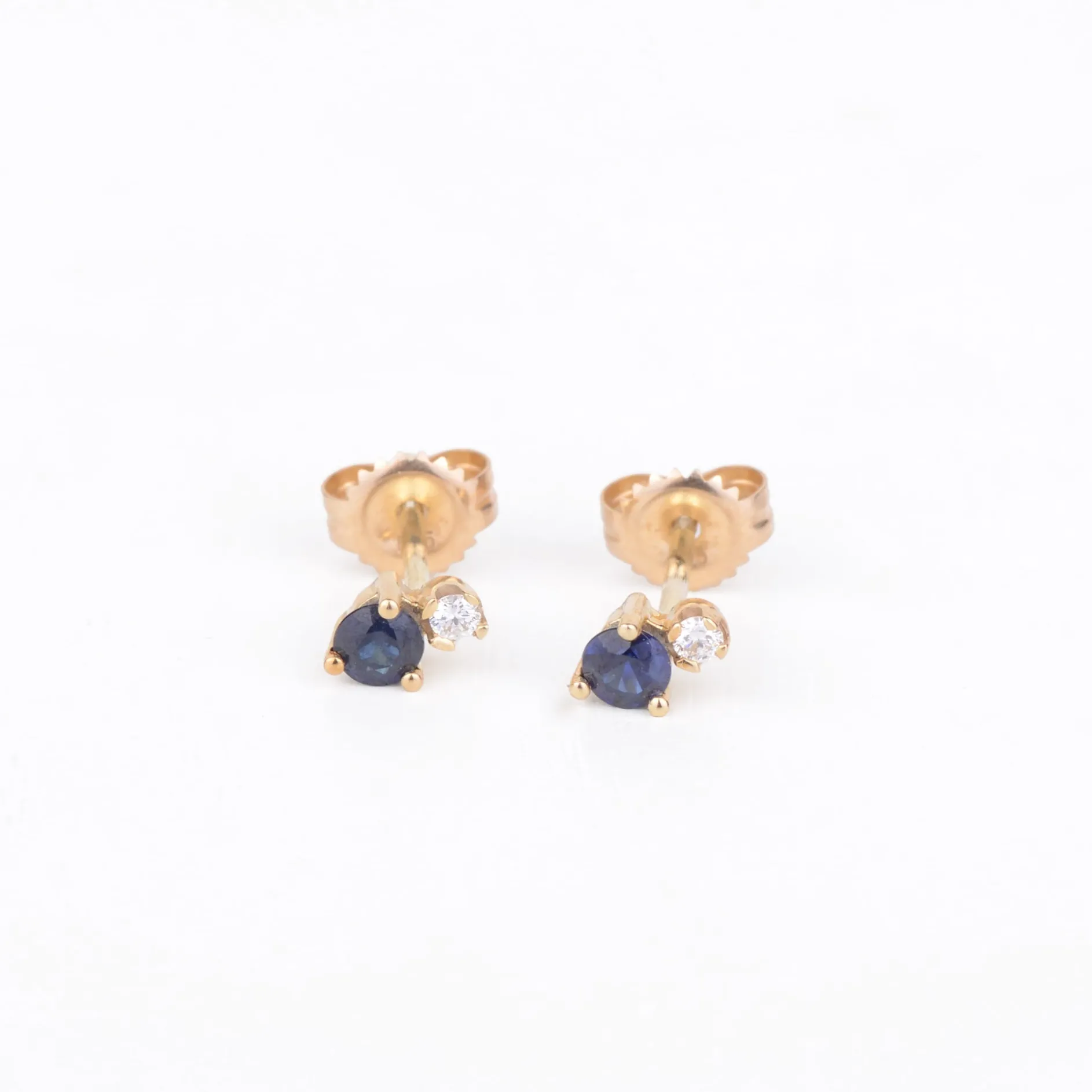 Oorbellen 14k sparkle indigo