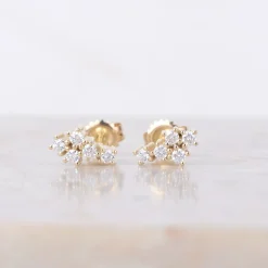 Oorbellen 14k starlight