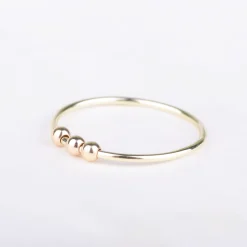 Ring 14k balls