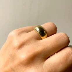 Ring 14k Dome