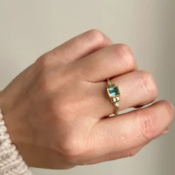 Ring 14k fern
