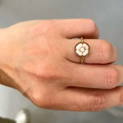 Ring 14k flower power