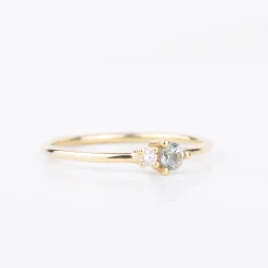 Ring 14k golden duo