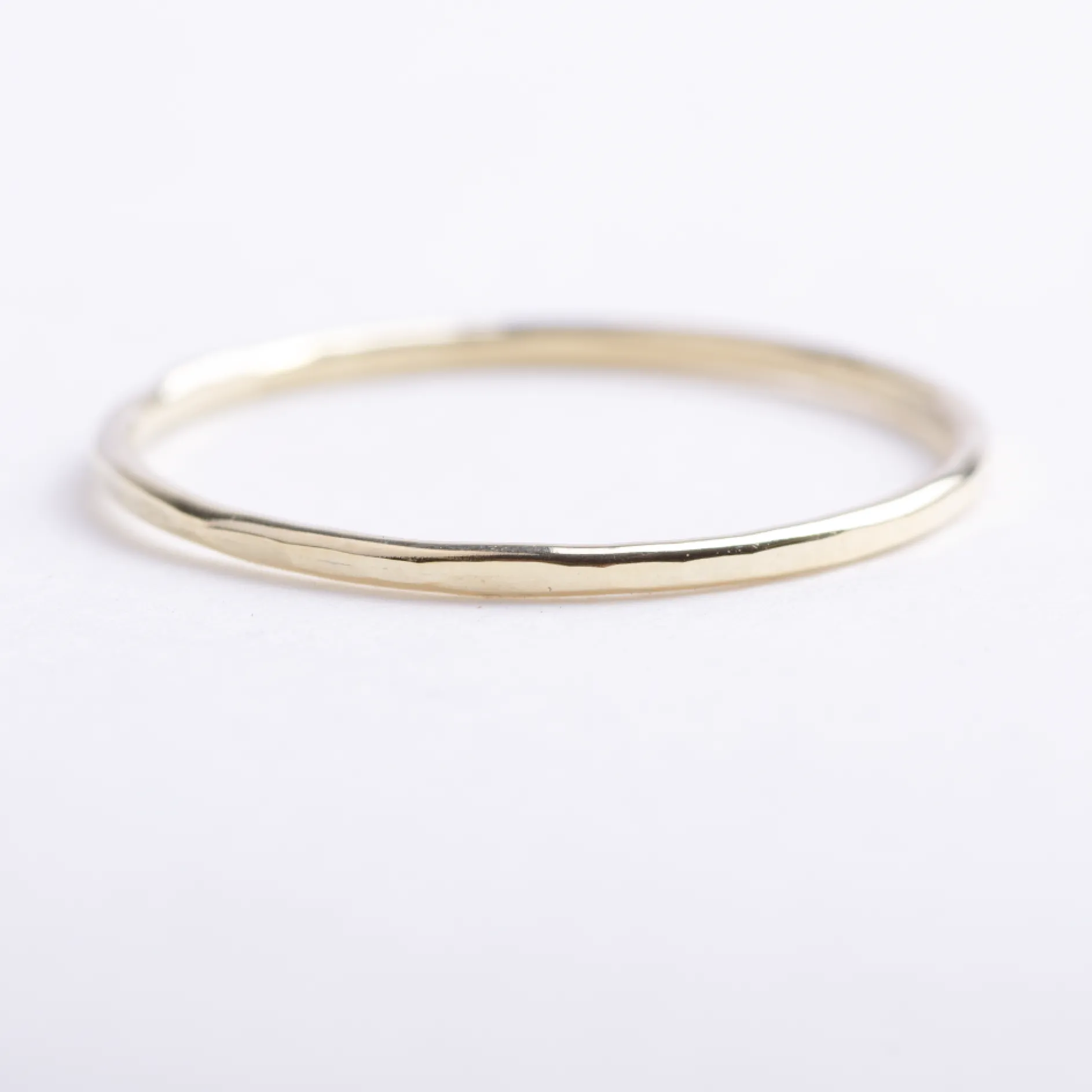 Ring 14k hammered
