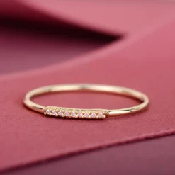 Ring 14k nine