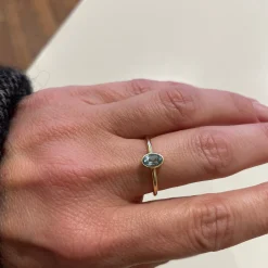 Ring 14k ocean gem