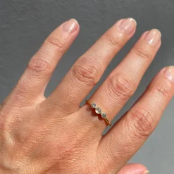 Ring 14k vintage elegance
