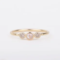 Ring 14k vintage elegance