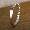 Ring straight pearl